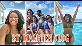 SINT MARTEENSAINT MARTIN TRAVEL VLOG  ZIPLINING FEEDING IGUANAS VIEWS  TRAVELING DURING COVID [upl. by Leihcar]