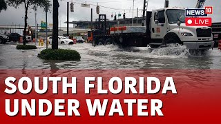 South Florida News LIVE  South Florida Hit By Floods And Strong Winds LIVE  USA News Live  N18L [upl. by Eerized180]