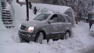 kia sorento snow [upl. by Yehs]