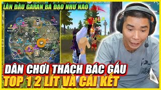 FREE FIRE  LẦN ĐẦU BÁC GẤU LÀM GÀ RÁN SẼ THẾ NÀO  KHINH THƯỜNG BÁC GẤU LÊN KÈO 2 LỐP TOP 1 VÀ [upl. by Burris490]