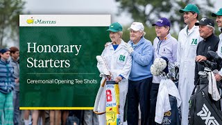 2024 Honorary Starters at the Masters [upl. by Zacharie]