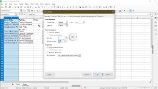 How to Wrap Text in LibreOffice Calc [upl. by Iborian741]