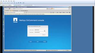 NetApp OnCommand Management Console Install [upl. by Nairot]