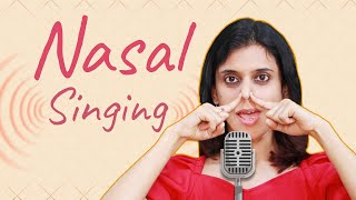 What is Nasal singing  Tips to open up the voice  VoxGuru ft Pratibha Sarathy [upl. by Poppy774]