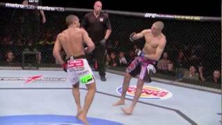 Edson Barboza Amazing Heel Kick HD [upl. by Laks]