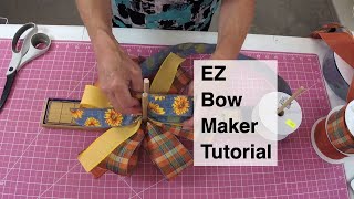 EZ Bow Maker Tutorial [upl. by Evyn137]