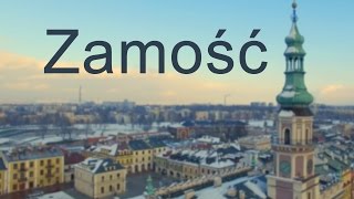 Zamość  Zamosc  POLAND  4K [upl. by Yarvis]