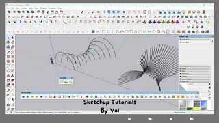 Curviloft  Sketchup tutorial [upl. by Teerprah]