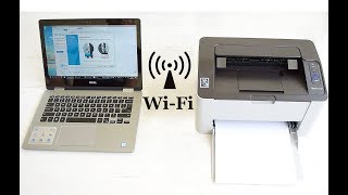 Easy WiFi connection Setup for any Samsung Laser Printer [upl. by Keith]