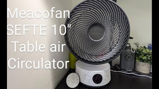 MeacoFan Sefte 10” Table Air Circulator review meacofan sefte [upl. by Esinert]