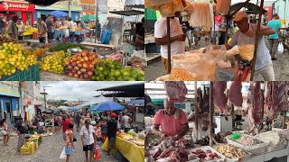 FEIRA DE DOMINGO NO BAIRRO PRIMAVERA ITAPETINGA TERRA DO BOI GORDO SUDOESTE DA BAHIA [upl. by Allenod]