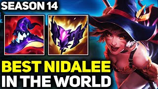 RANK 1 BEST NIDALEE IN SEASON 14  AMAZING GAMEPLAY  League of Legends [upl. by Sommers]