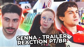 SENNA SÉRIE DA NETFLIX TRAILER REACTION PTBR [upl. by Nyroc]