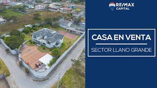 Casa en venta sector llano grande  REMAX Capital [upl. by Smukler404]