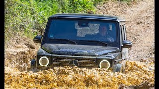 2019 Mercedes G 500 amp AMG G 63 OffRoad Test Drive [upl. by Dnilasor]