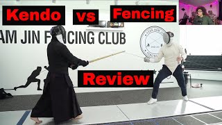 Kendo VS Fencing Weaponism Review [upl. by Ginelle403]