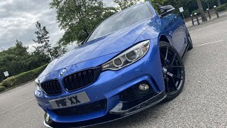 380 BHP BMW 4 SERIES 435d xDrive 2016 CONVERTIBLE WITH M PERFORMANCE STYLING KIT FULL REVIEW [upl. by Papotto864]