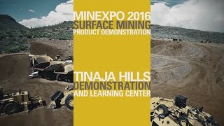 Cat® Surface Mining Product Demo  MINExpo 2016 [upl. by Ingalls]