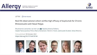 Reallife observational cohort verifies high efficacy of dupilumab for CRSwNP [upl. by Haroved]