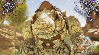 Golem Evcilleştirme  Rock Elemental  ARK SURVIVAL ASCENDED  SCORCHED EARTH  Türkçe  Gün 9 [upl. by Yniffit]