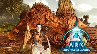 Ich ZÄHME einen SPINO  ARK Survival Ascended [upl. by Ailekat]