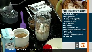 ON THE MENU Apple pie baked oatmeal bowl [upl. by Iva]