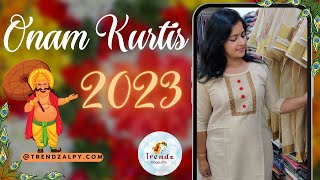 ONAM SPECIAL KURTIS TrendzAlappuzha [upl. by Francie]