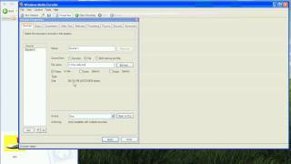 Windows Media Encoder Tutorial  How to encode a video file into a WMV file using Custom Sessions [upl. by Llertnac]