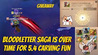 54 carvKing sword in mists  end of bloodletter saga  PVP guide  ALBION ONLINE  GIVEAWAY [upl. by Campagna]