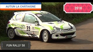 Rallye AUTUN LA CHÂTAIGNE 2018 [upl. by Adnirual15]