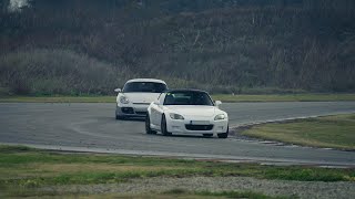 HONDA S2000 1st time on track at SERRES racing circuit [upl. by Hedy949]