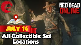 RDR2 Online Collectors Guide today  Madam Nazar amp Collectibles locations [upl. by Av]