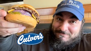 Culver’s Butter Burger Review  I try Culver’s for the first time [upl. by Romney]