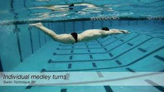 Individual Medley Turns Swimming Technique [upl. by Frye]