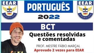 EEAR  BCT  2022  Português  Questões Resolvidas e Comentadas [upl. by Karon207]