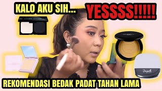 REKOMENDASI BEDAK PADAT  COMPACT POWDER TERBAIK YANG PALING SERING AKU PAKAI [upl. by Aiset]