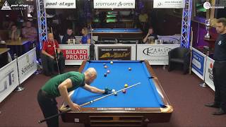 Stuttgart Open 2017 No 24 Roman Hybler vs Valery Kuloyants 10Ball PoolBillard [upl. by Aidnyl58]