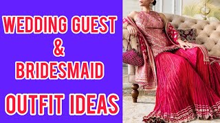 Trendy wedding outfits Indian Wedding Guest Outfit Bridesmaid Outfit Ideas IndianWedding Outfit [upl. by Elvis342]