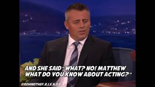 Mat le blanc talk about his moms reaction Graham Norton show [upl. by Maurili]