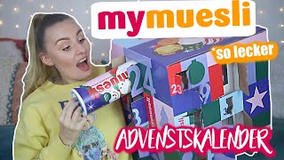 SO LECKER 😋 Der beste FRÜHSTÜCK amp SNACK ADVENTSKALENDER 2023 MyMüsli Unboxing 🥣 [upl. by Holzman]