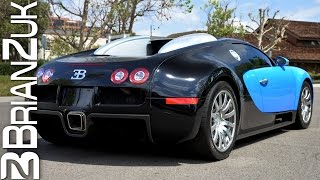 Bugatti Veyron Start Up and Acceleration [upl. by Orimlede]