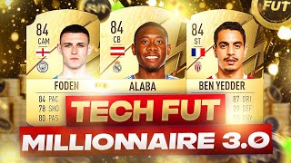 FUT 22  ACHAT REVENTE  PASSER DE 50000 ➔ 500000 crédits avec la TECH FUT MILLIONNAIRE V30 💰💸 [upl. by Etnad]