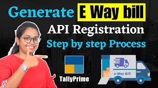 Generate EWay bill in Tally Prime 30  EWay bill कैसे बनाये step by step process [upl. by Lodi]