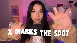 ASMR for tingles ✨ X Marks The Spot spiders crawling up your back 😴🧠✨ [upl. by Hoskinson149]