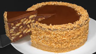 Der beste Schokoladenkuchen den ich je gegessen habe 5MinutenRezept Kein Backen [upl. by Gerkman]