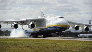 Antonov An225 Takeoff  ILA Berlin 2018 [upl. by Yager106]