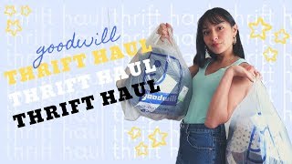 THRIFT HAUL 2019  Buying Clothes Without Trying them On [upl. by Roy]