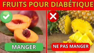 10 FRUITS MIRACULEUX POUR LES DIABÉTIQUES ET 5 FRUITS DANGEREUX SI VOUS ÊTES DIABÉTIQUE [upl. by Kirch]