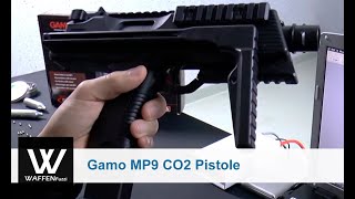 Gamo MP9 CO2 Pistole 45 mm Diabolo  BB Test und Fakten CO² Waffentest wwwwaffenfuzzide [upl. by Ogg]