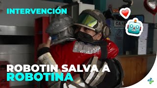 ¡Robotín salva a Robotina  Ayuda social  ConsaludPerú [upl. by Anayk]